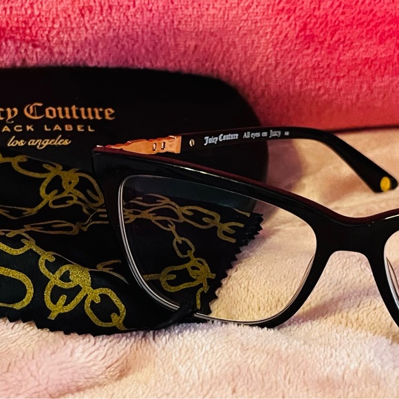 Juicy Couture Accessories - Juicy Couture Black Label Glasses with Gold Accents
